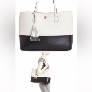 Tory Burch Color-Block Perry Tote